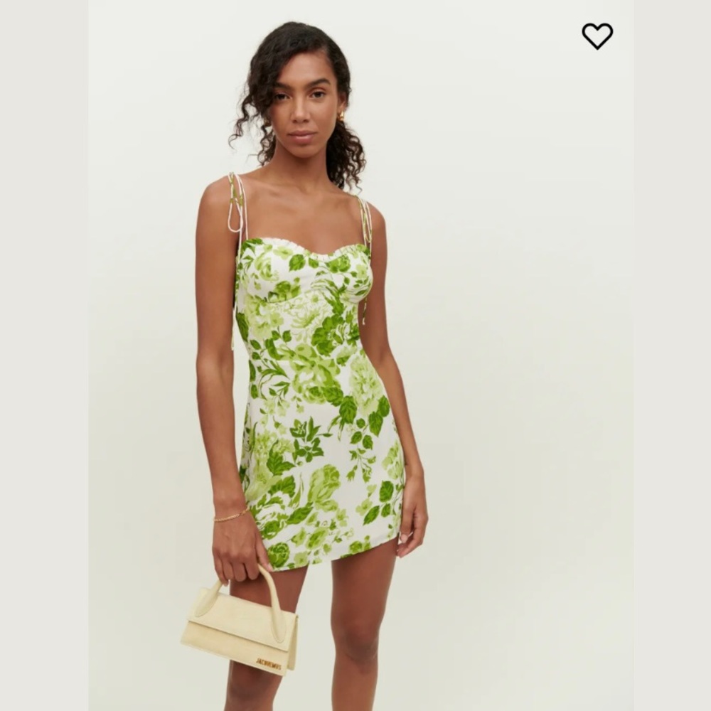 🌿|NWT| Reformation Louelle Dress in Rialto